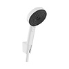 Handdouche set HansGrohe Pulsify S Porter Set 105 3 Jets Met Doucheslang 160 cm Mat Wit