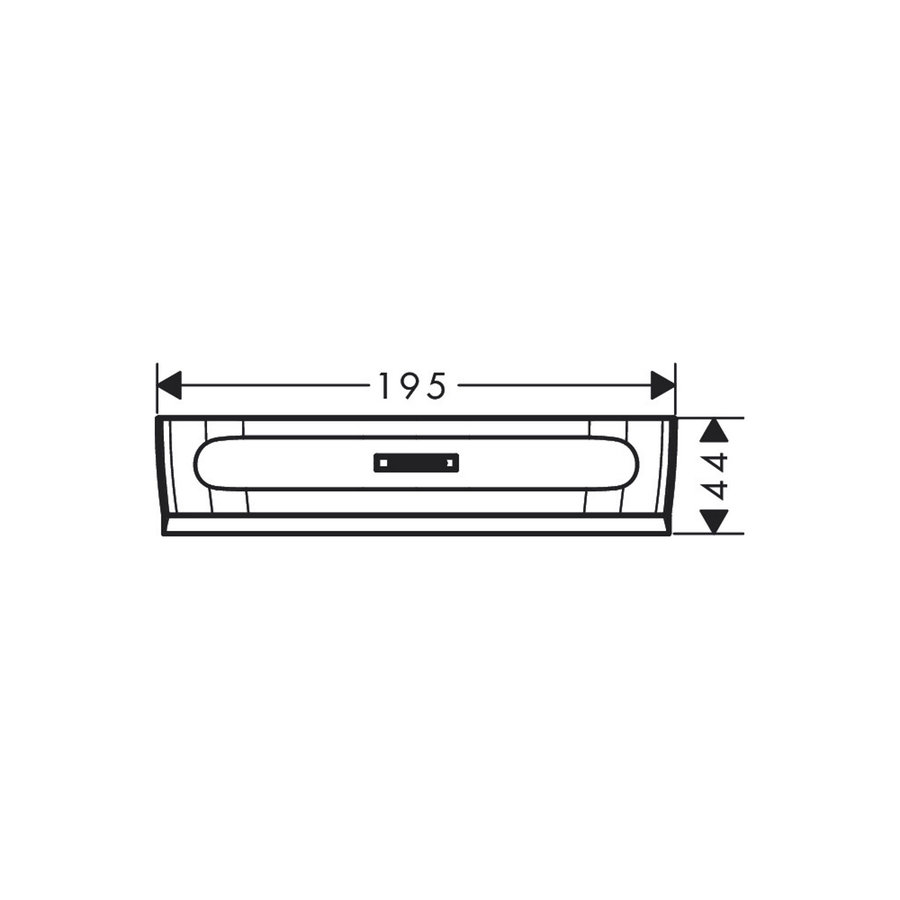 Wisser HansGrohe WallStoris Mat Wit