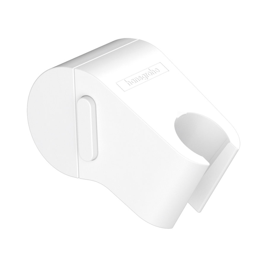 Handdouchehouder HansGrohe WallStoris Push Schuifstuk Mat Wit