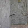 Aquasplash BWS Showerstick de Voetsteun Voor in de Douche Gunmetal