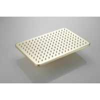 Hoofddouche AquaSplash Vision Rechthoekig 30x20 cm Mat Goud