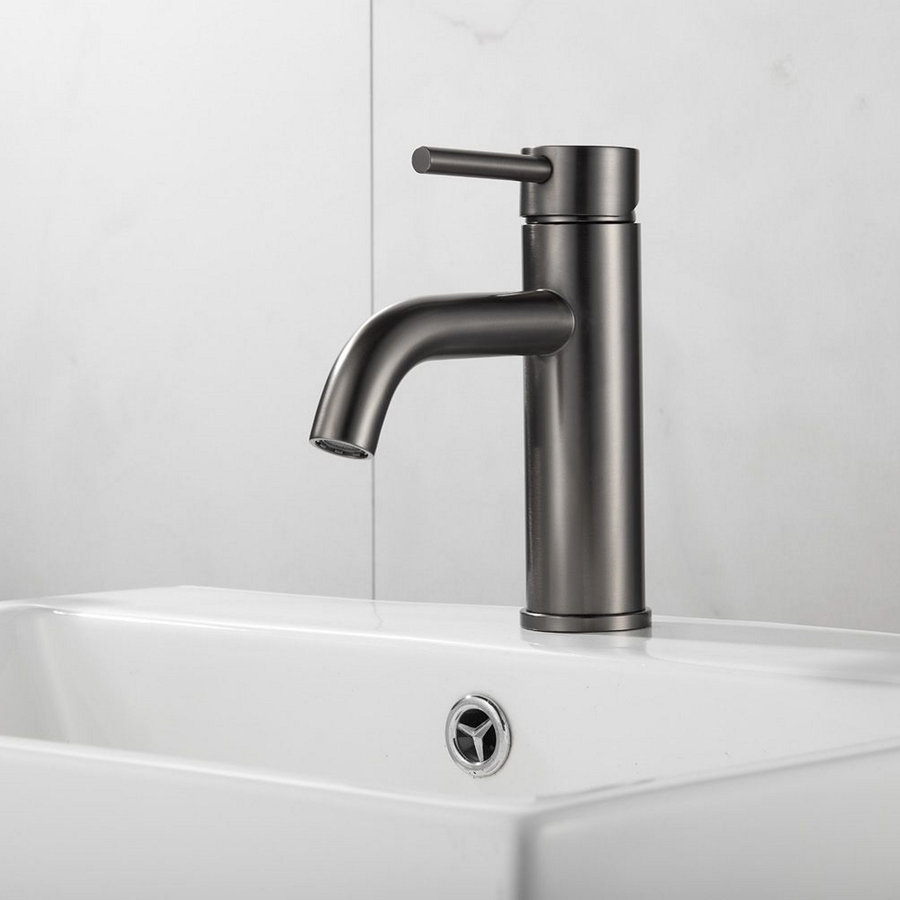 Wastafelkraan AquaSplash Plus Gunmetal