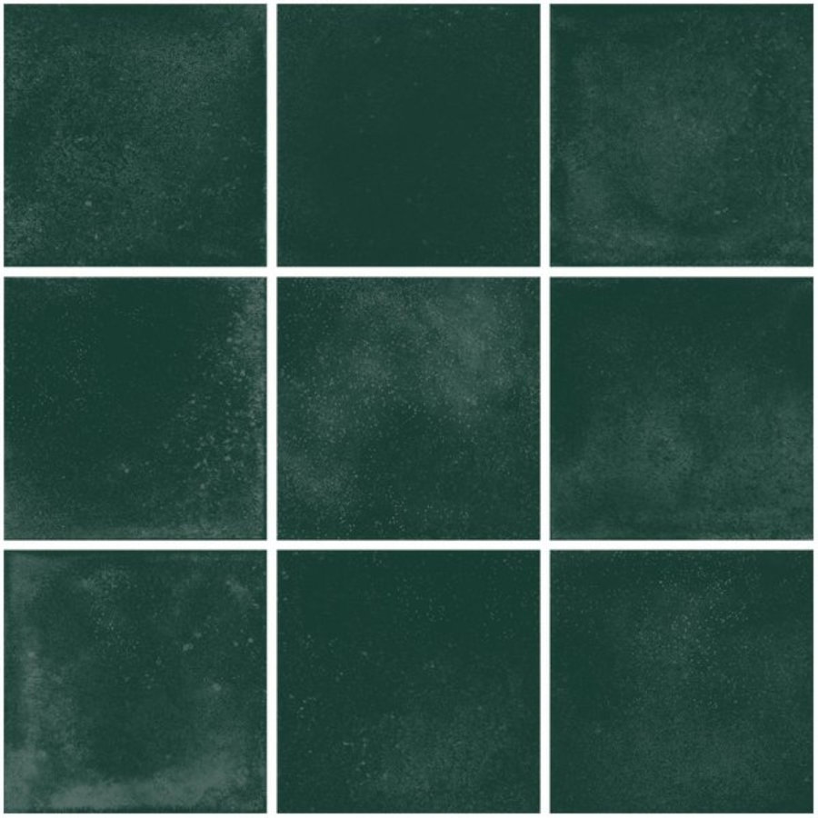 Mozaiek Tegel Kasba 29,7x29,7 cm Mat Forest Green (Prijs per 1,00 M2)