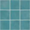 The Mosaic Factory Mozaiek Tegel Kasba 29,7x29,7 cm Mat Ocean Blue (Prijs per 1,00 M2)