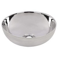 Waskom Differnz Shine Zilver/Wit 40 x 13,5 cm