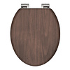 Schutte Toiletbril Schutte Lupos Softclose Dark Wood