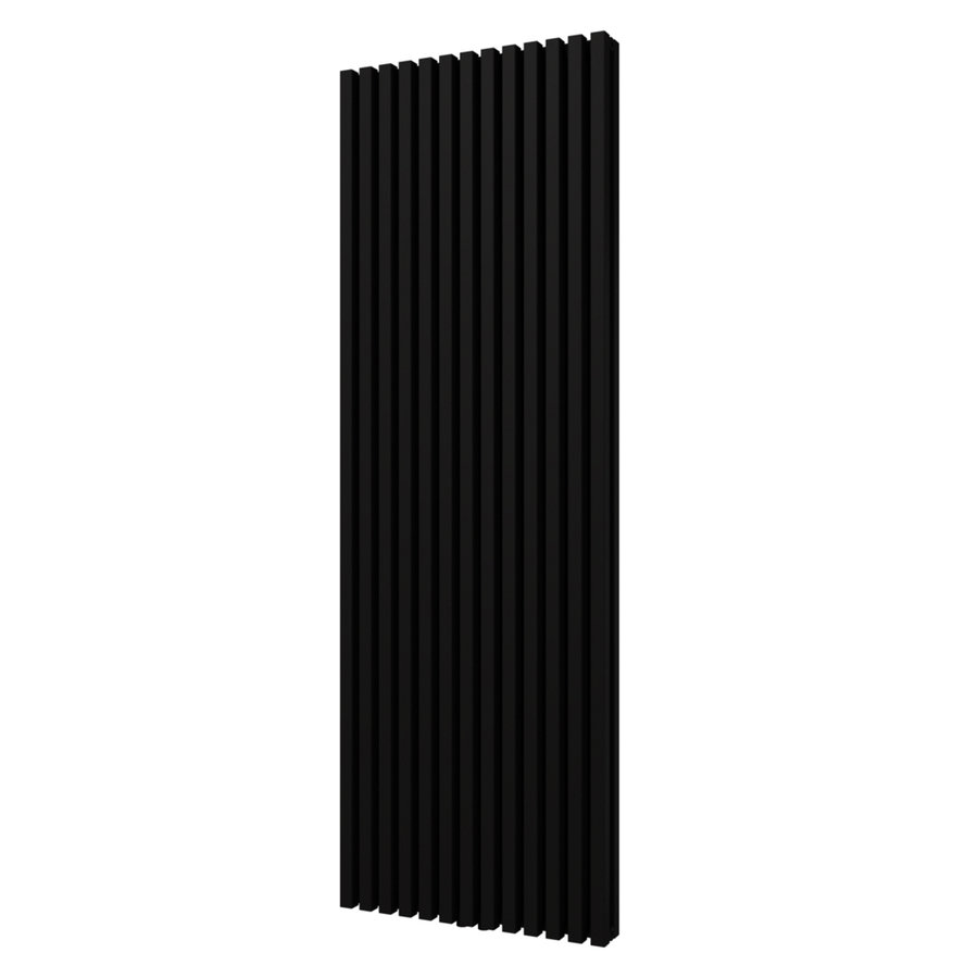 Handdoekradiator Aquasplash Siela Dubbel 180 x 60,6 cm Mat Zwart