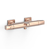 Tres Thermostatische Mengkraan Tres Over-Wall voor Bad en Douche Mat Rose Goud