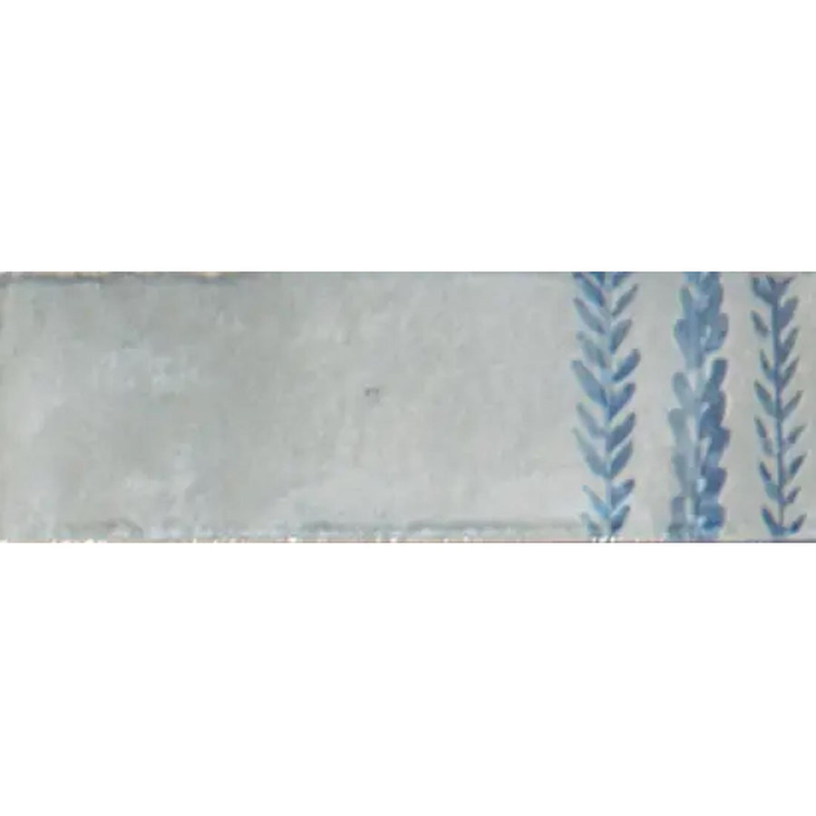 Wandtegel Marazzi Rice 5x15 cm Decor Glans Grigio (prijs per m2)