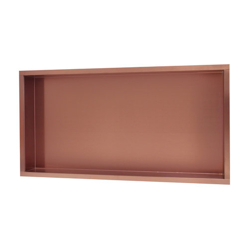 Inbouwnis Sanilux Napo Wand 30x60x7 cm Brons 