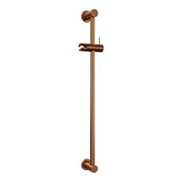 Opbouwset Bad- en Douchekraan Brauer Copper Edition Thermostatisch Met Glijstang En Handdouche 3 Standen Geborsteld Koper