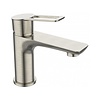 Wastafelkraan Sanimar Braga Eengreepshendel Geborsteld Inox