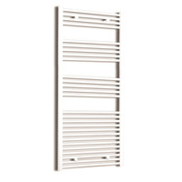 Elektrische Design Radiator Sanicare Plug & Play 172x45 cm Wit 920 Watt Met Chroom Thermostaat Links