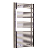 Sanicare Elektrische Design Radiator Sanicare Plug & Play 172x45 cm Chroom 920 Watt Met Chroom Thermostaat Links