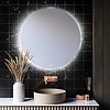 Badkamerspiegel Hotbath Cobber 80 cm Incl LED En Spiegelverwarming IP44