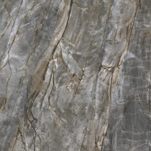 Vloertegel Cerrad La Mania Brazilian Quartzite 120x120 cm Gepolijst Marmerlook Zwart (Prijs per m2) 