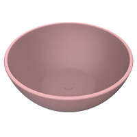 Waskom Arcqua Prince Opbouw 38x14 cm Rond Mat Roze