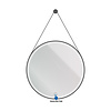Spiegel Aquasplash Aloni Ronde Ledspiegel Met Band 80 cm Mat Zwart
