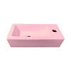 Fontein Best Design Morrano 37x18x9 cm Rechts Mat Roze