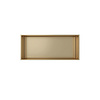 Aquasplash Inbouwnis Aquasplash Colorato 30x60x10 cm Geborsteld Goud