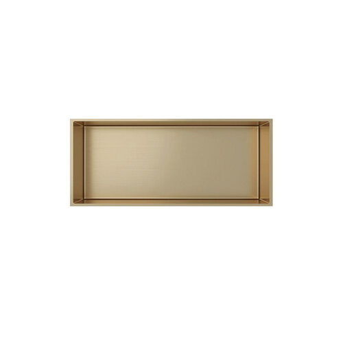 Inbouwnis Aquasplash Colorato 30x60x10 cm Geborsteld Goud 