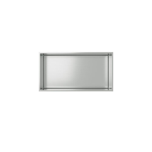 Inbouwnis Aquasplash Colorato 30x60x10 cm RVS 