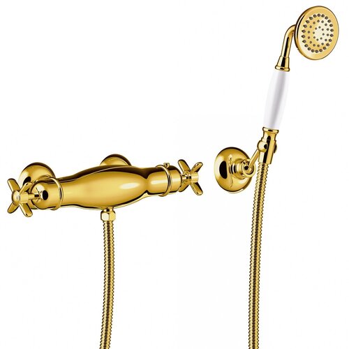 Douchemengkraan Tres Clasic Incl handdouche Goud 