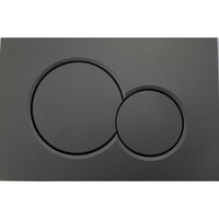 Bedieningsplaat Sigma 01 by Geberit Frontbediening Gunmetal Mat