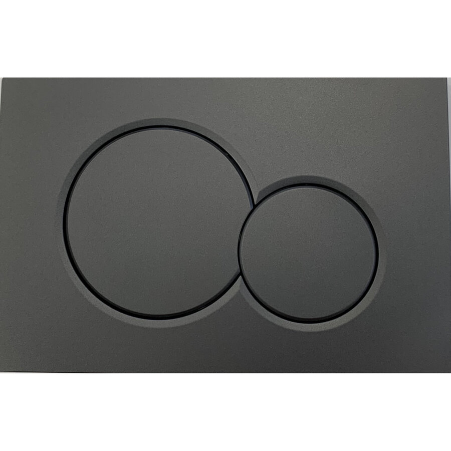 Bedieningsplaat Sigma 01 by Geberit Frontbediening Gunmetal Mat