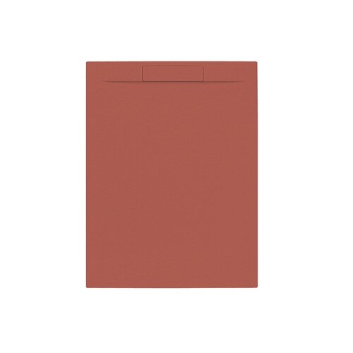 Douchebak + Sifon Allibert Rectangle 120x90 cm Mat Rood Terracotta 