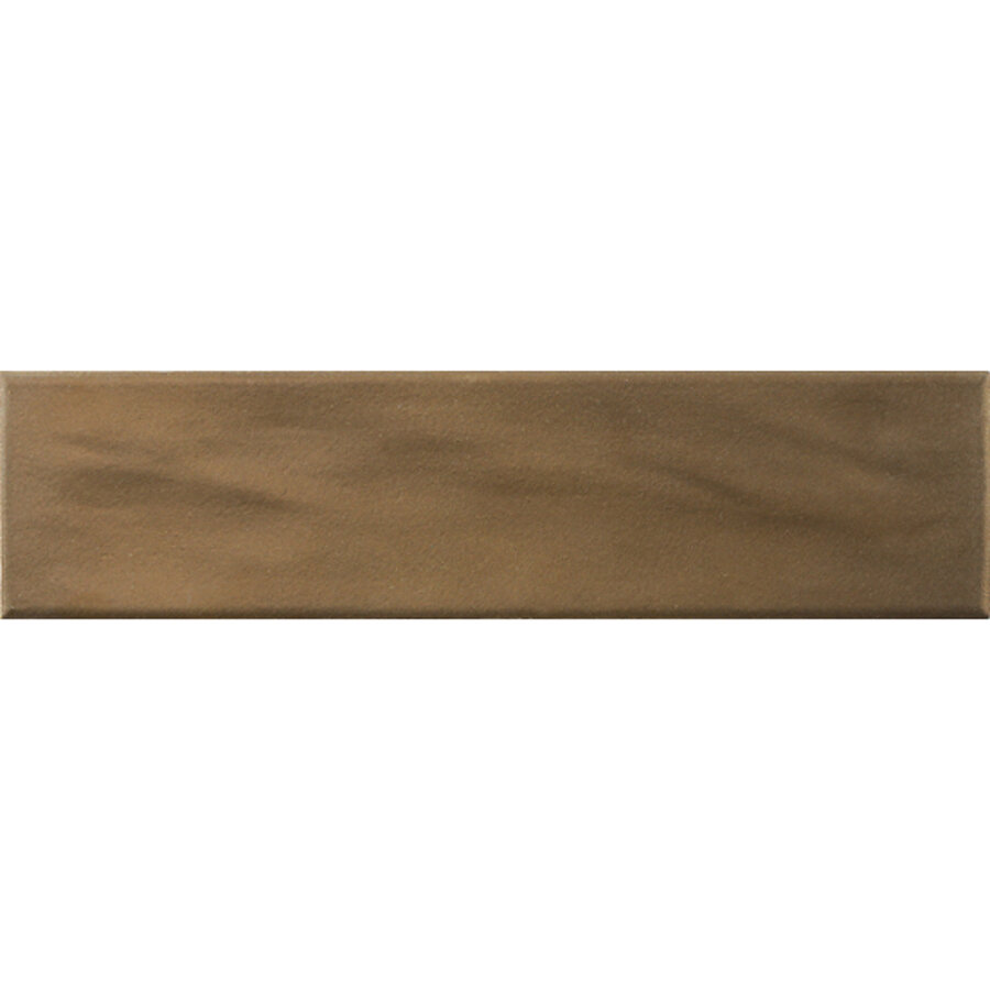 Wandtegel Pamesa Tau 7.5x30 cm 10 mm Mat Brass (Prijs per M2)