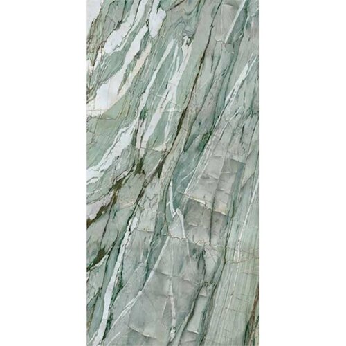 Vloer- en Wandtegel Energieker Ekxtreme 120x270 cm Glanzend Calacatta Mint (Prijs per M2) 