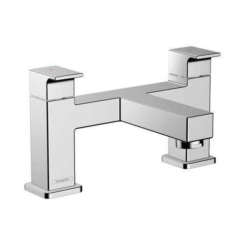 Badrandmengkraan HansGrohe Vernis Shape 2-Gats Chroom 