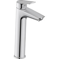 Wastafelkraan Duravit No.1 1-Gats Wastafelkraan Eengreeps Large Size Zonder Waste Voorsprong 12.9cm Chroom