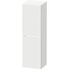 Badmeubel Kast Duravit No.1 Halfhoge Kast  Met 1 deur  Delen 40x132x36cm Links Wit