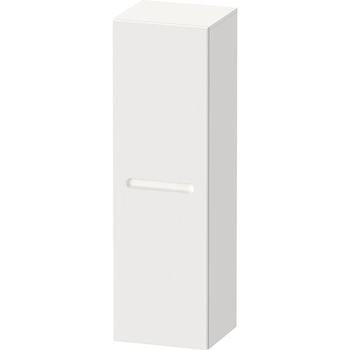 Badkamerkast Duravit No.1 Halfhoge Kast Met 1 Deur  Delen 40x132x36cm Rechts Wit 