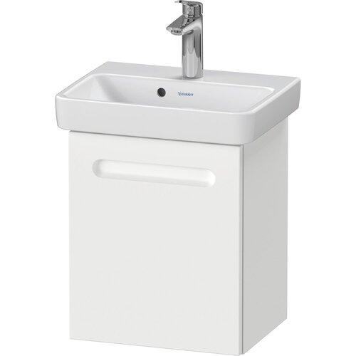 Wastafelonderkast Duravit No.1 Met 1 Deur Rechts 39x34.6x47.8cm Met Geïntegreerde Greep Mat Wit 