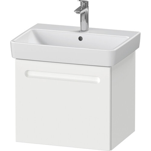 Wastafelkast Duravit No.1 Met 1 lade 54x42.6x47.8cm Met Geïntegreerde Greep Mat Wit 