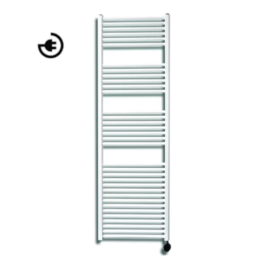 Radiator Sanicare Snode Met Wifi 172 x 45 cm Wit Met Thermostaat Chroom