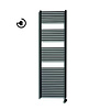 Sanicare Radiator Sanicare Snode Met Wifi 172 x 45 cm Mat Zwart Met Thermostaat Zwart