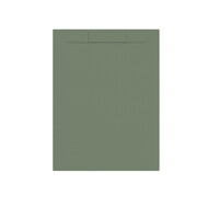 Douchebak + Sifon Allibert Rectangle 120x90 cm Eucalyptus Groen