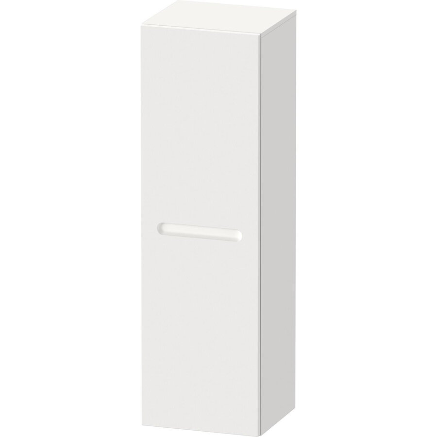 Badkamerkast Duravit No.1 Halfhoge Kast Met 1 Deur  Delen 40x132x36cm Rechts Wit