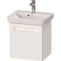 Wastafelonderkast Duravit No.1 Met 1 Deur Rechts 44x38.6x47.8cm Met Geïntegreerde Greep Mat Wit