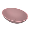 Aquasplash Waskom AQS Prince Cast Marble 49x34 cm Ovaal Mat Roze