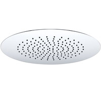 Wiesbaden UFO inbouw-hoofddouche plafond rond 50x2cm chroom