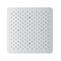 Wiesbaden UFO inbouw-hoofddouche plafond vierkant 50x50x2cm chroom