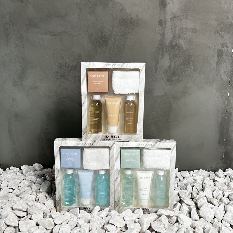 Giftset 5-Delig Deluxe AQS Wellness Assorti