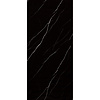 Isodeco Wandpaneel Isodeco Nero Marquina 120x260 cm Waterbestendig Hoogglans Carrara Black (Prijs per Plaat)