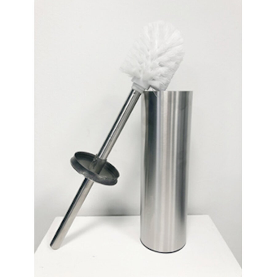 Toiletborstelhouder voor Wandbevestiging Boss & Wessing RVS Geborsteld