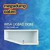 Wisa Wavedesign Ligbad Dore 170x75x48 cm Wit